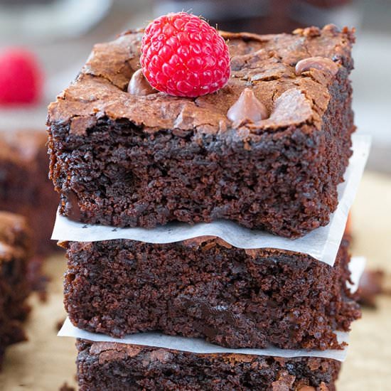 Vegan Chocolate Brownies - Recipe photo by ruchiskitchen