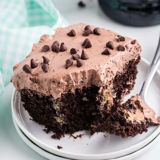 Irish Cream Poke Cake - Recipe photo by CrayonsAndCravings