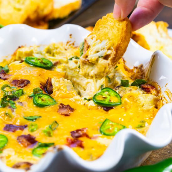 Jalapeno Popper Crab Dip - Recipe photo by spicysouthernkitchen