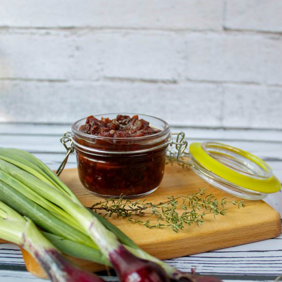 Tomato and onion chutney - Recipe photo by mecooks.com
