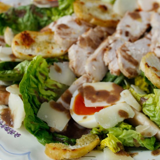 Caesar salad - Recipe photo by mecooks.com