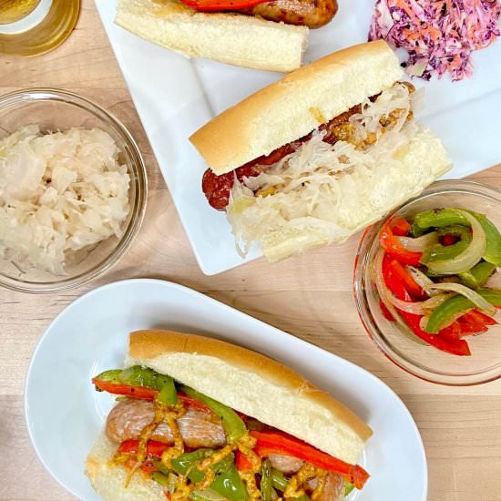 Baked Brats - Recipe photo by Maplewoodroad.com