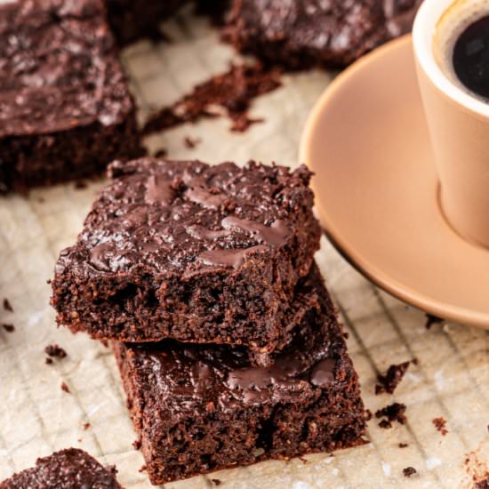 Healthy Homemade Brownies - Recipe photo by Tina FitDiary