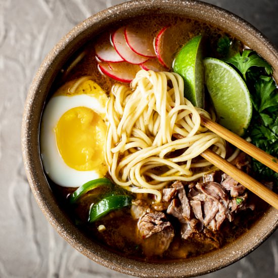 Birria Ramen - Recipe photo by Went Here 8 This