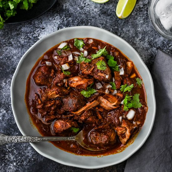 Rich Hearty Beef Birria - Recipe photo by garlic and zest