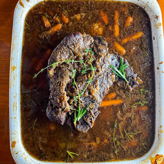 Best Easy Pot Roast With Onion Soup - Recipe photo by TastefullyGrace