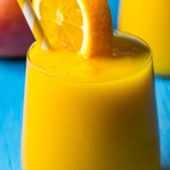 Mango Orange Smoothie - Recipe photo by lovingitvegan