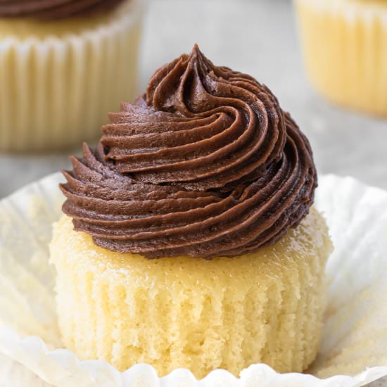 Not So Sweet Chocolate Buttercream - Recipe photo by Entirely Elizabeth