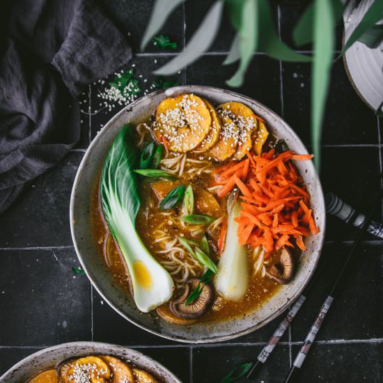 Sesame Miso Ramen - Recipe photo by emily_garlichead