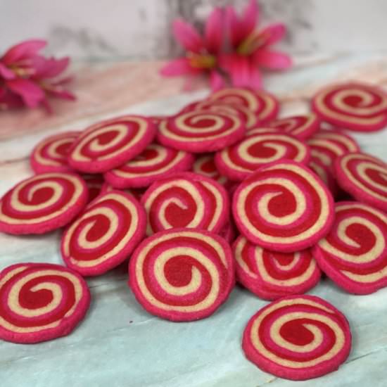 Valentine Pinwheel Cookies - Recipe photo by VictoryPublishing