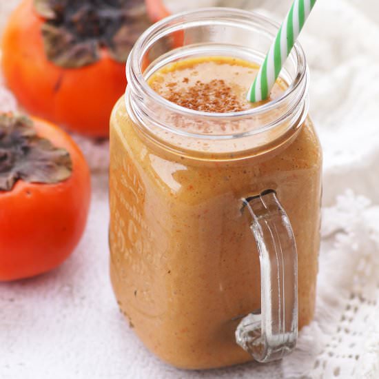 Vegan Persimmon Smoothie - Recipe photo by blend with spices