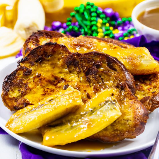 Bananas Foster French Toast - Recipe photo by spicysouthernkitchen