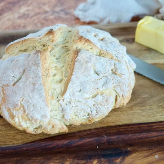 4 Ingredient Irish Soda Bread - Recipe photo by thefreshcooky