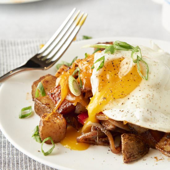 Sheet pan breakfast hash - Recipe photo by 8thstreetmess