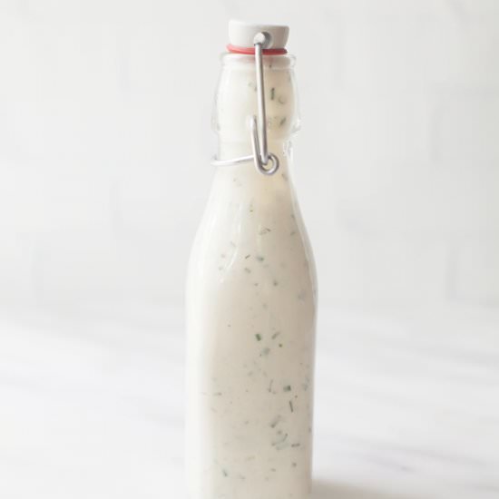Greek Yogurt Ranch Dressing - Recipe photo by wholefully