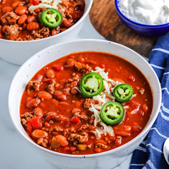 Crockpot Chili - Recipe photo by EasyBudgetRecipes