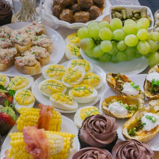 Football Food Board - Recipe photo by House of Elyn Ryn