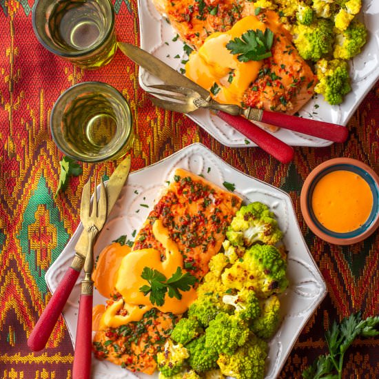 Chermoula Salmon - Recipe photo by primalwellnesscoach