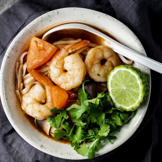 Tom Yum Noodle Soup - Recipe photo by Went Here 8 This