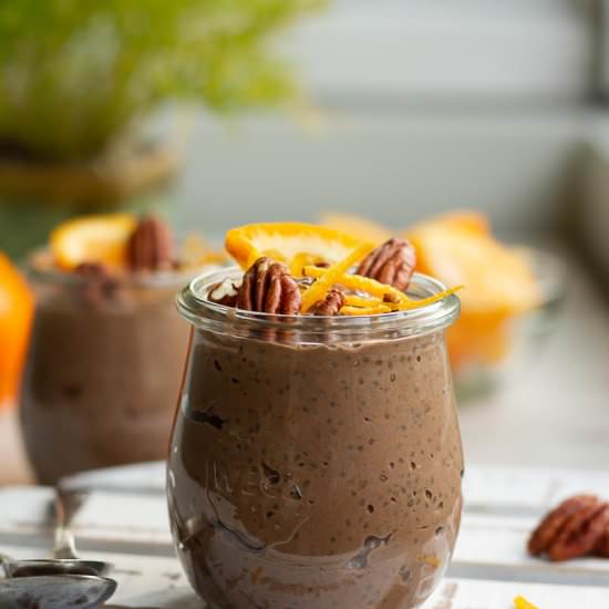 Chocolate Orange Chia Pudding - Recipe photo by Tashasartisanfoods
