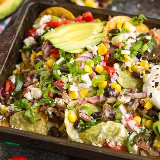 Leftover Brisket Nachos - Recipe photo by CallMePMc
