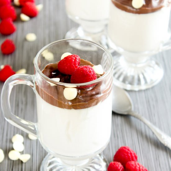 Keto White Chocolate Panna Cotta - Recipe photo by LowCarb Abode