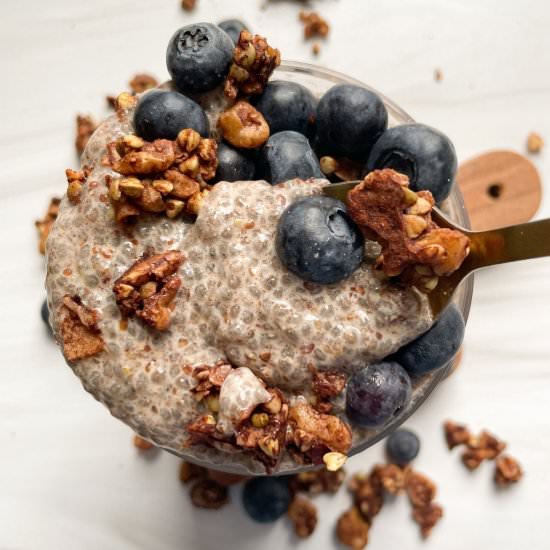 Chia and Flaxseed Pudding - Recipe photo by frozen_bananas_
