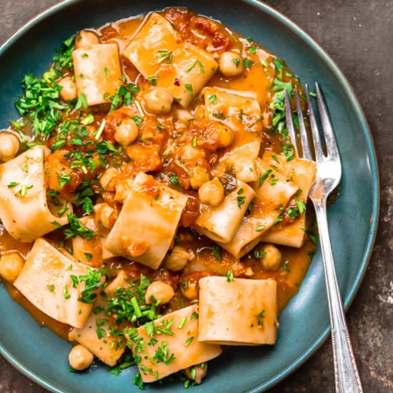 "Date Me" Creamy Tomato Pasta! - Recipe photo by The Mediterranean Dish