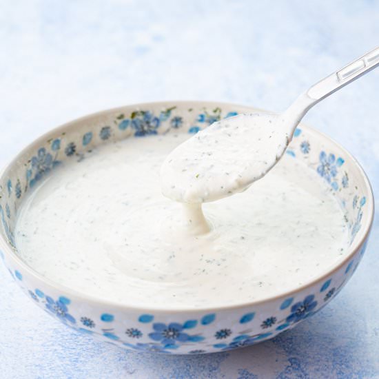 ranch dressing - Recipe photo by everyday-delicious.com