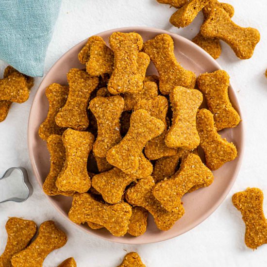 3 Ingredient Dog Treats - Recipe photo by tastythriftytimely