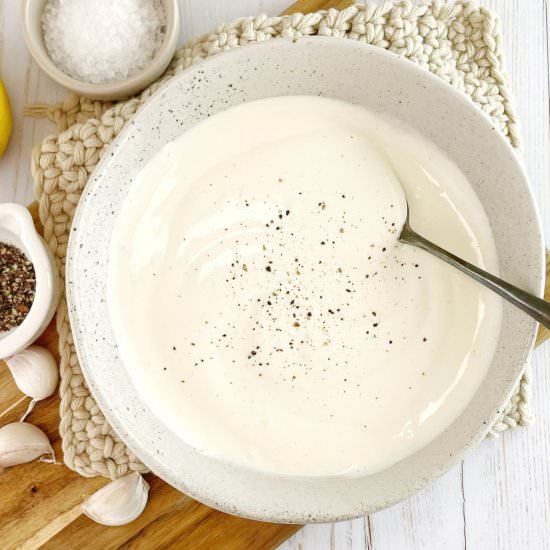 Truffle Aioli - Recipe photo by chef not required