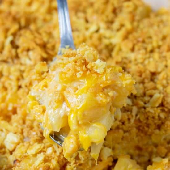 Pineapple Casserole - Recipe photo by contentednesscooking