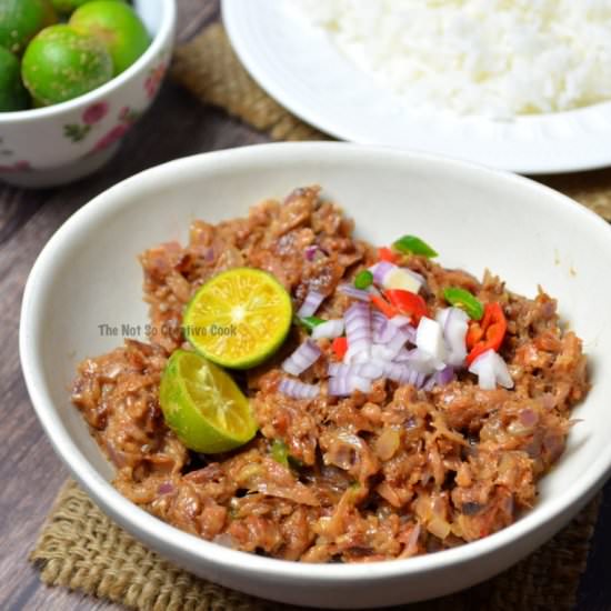TUNA SISIG - Recipe photo by thenotsocreativecook