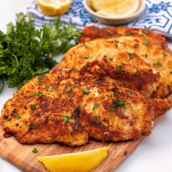 Italian Chicken Cutlets - Recipe photo by bykelseysmith