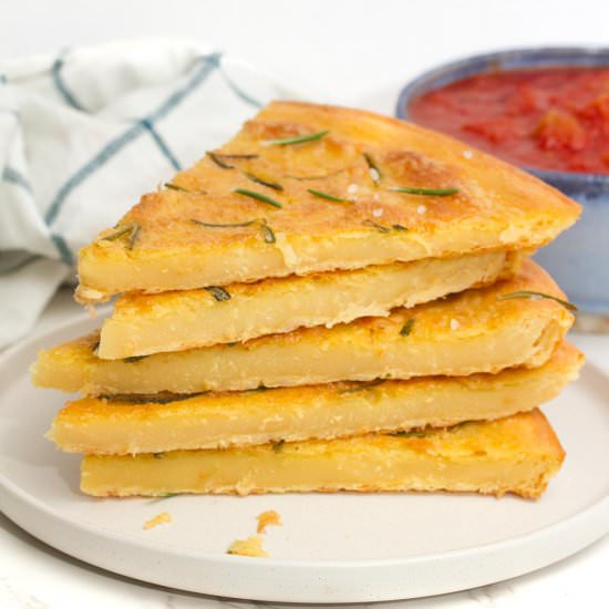Rosemary Torta Di Ceci - Recipe photo by dailydish