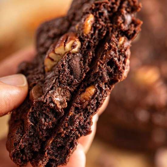Double Chocolate Chip Cookies - Recipe photo by Lemon blossoms