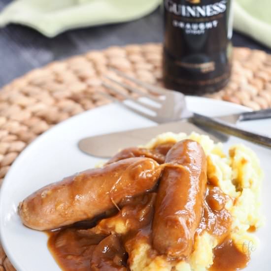 Traditional Bangers and Mash - Recipe photo by thefreshcooky