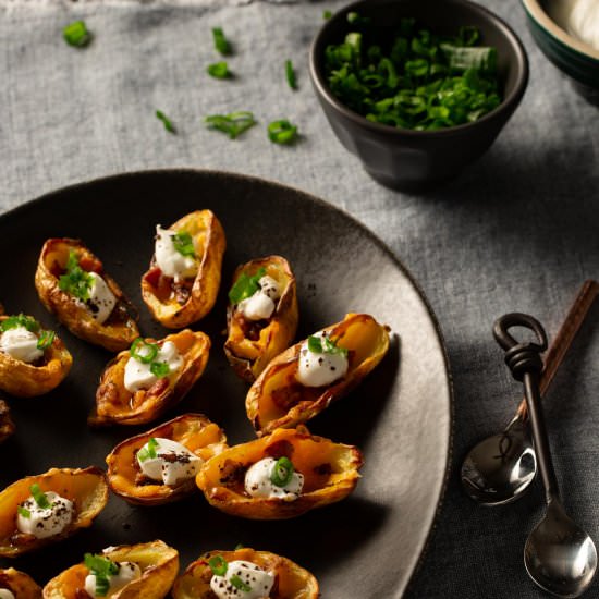 Potato Skins - Recipe photo by Barbara Curry