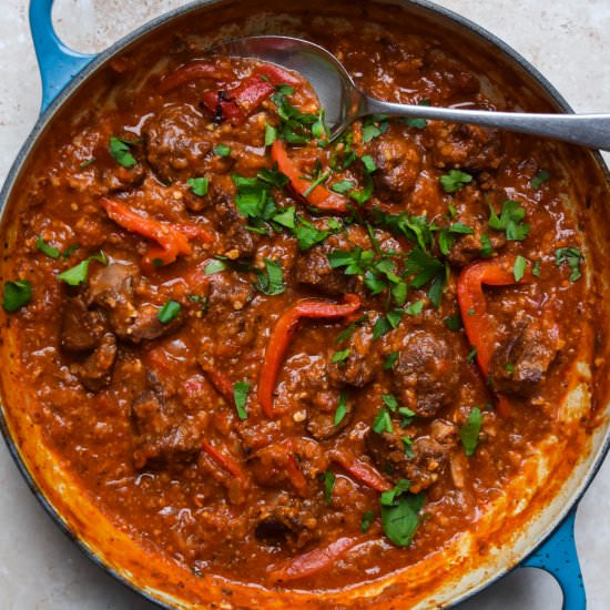 Spanish Lamb Neck Stew - Recipe photo by missrachelphipps
