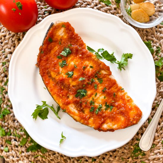 Swordfish with Tomato Sauce - Recipe photo by Spain on a Fork