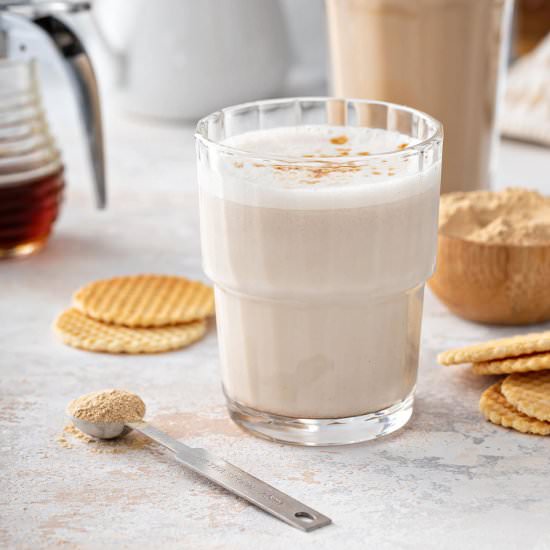 Maca Latte - Recipe photo by Lemon blossoms