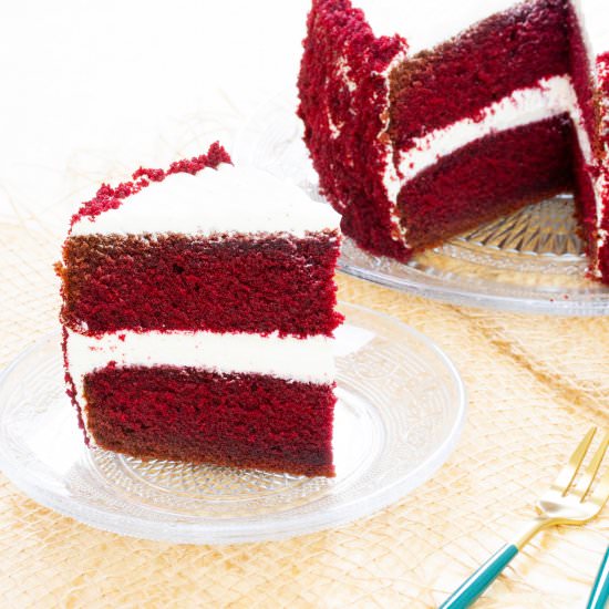 Red Velvet Cake - Recipe photo by mecooks.com