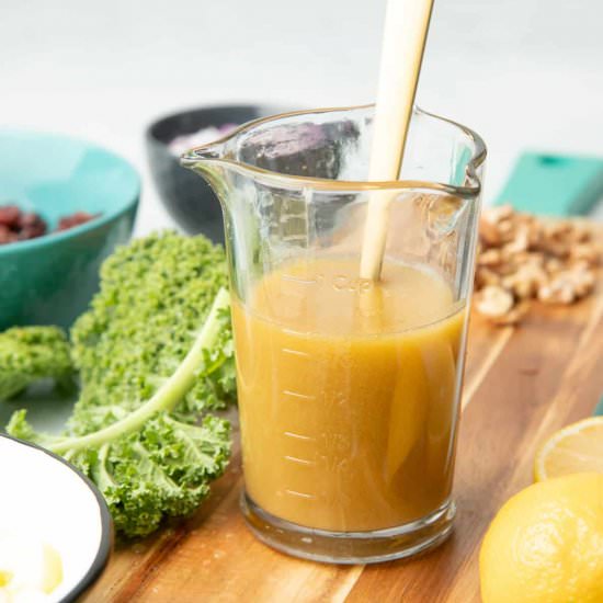 Creamy Honey Mustard Dressing - Recipe photo by wholefully