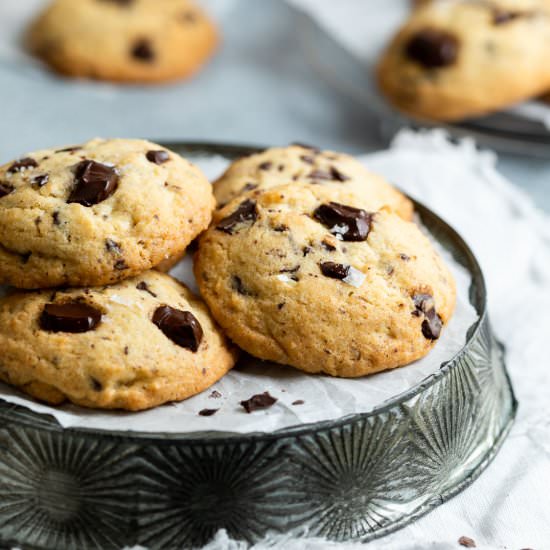 White Sugar Chocolate Chip Cookies - Recipe photo by Mrs Jones Kitchen