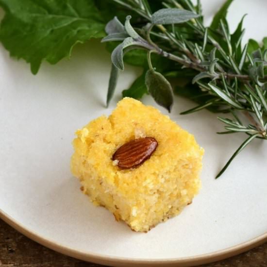 Gluten-free Basbousa or Namoura - Recipe photo by Emillie