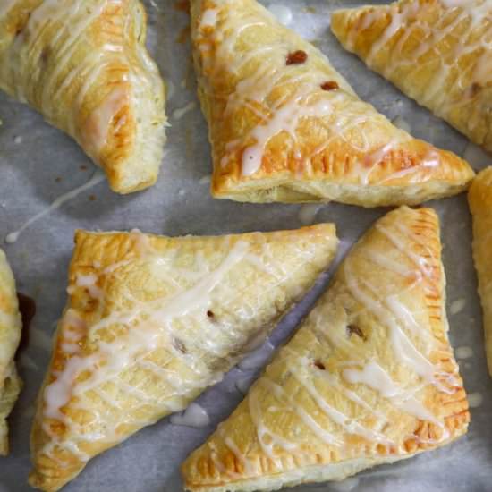 Easy Make Ahead Apple Turnovers - Recipe photo by blessthismeal