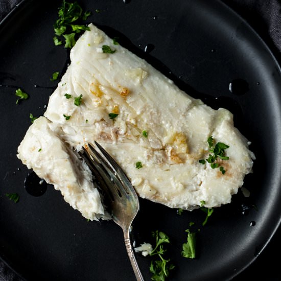Sous Vide Halibut - Recipe photo by Went Here 8 This