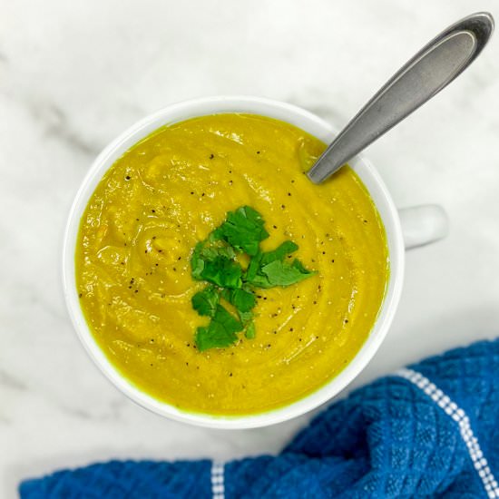 Green Split Pea Soup - Recipe photo by palouse_brand
