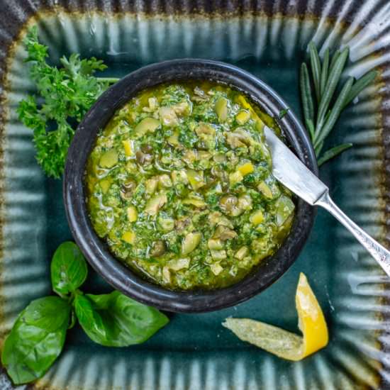 Olive tapenade w preserved lemon - Recipe photo by a zest for life