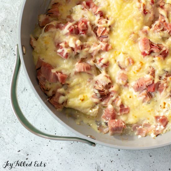 Skillet Chicken Cordon Bleu - Recipe photo by Joy Filled Eats